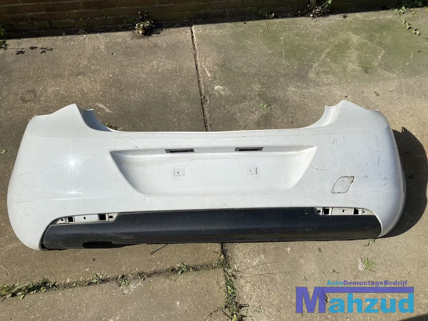OPEL ASTRA J Wit achterbumper bumper achter 2009-2015, Auto-onderdelen, Gebruikt, Opel Automobile GmbH, Ophalen of Verzenden, Kontakt@opel-infoservice.de