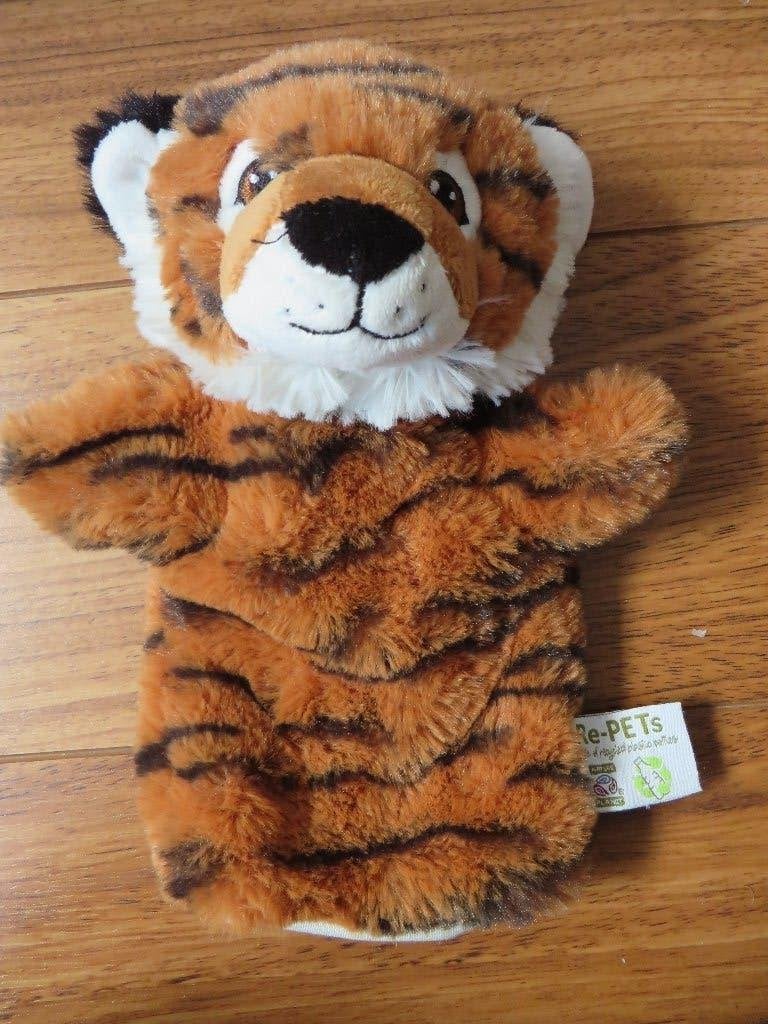 Handpop tijger (H), Ophalen of Verzenden, Zo goed als nieuw, Bruin, Overige typen