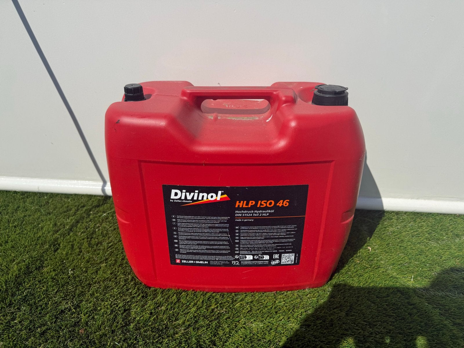 Divinol HLP ISO 46 Hydraulische Olie - 20 Liter Can, Ophalen, Nieuw, Universele onderdelen