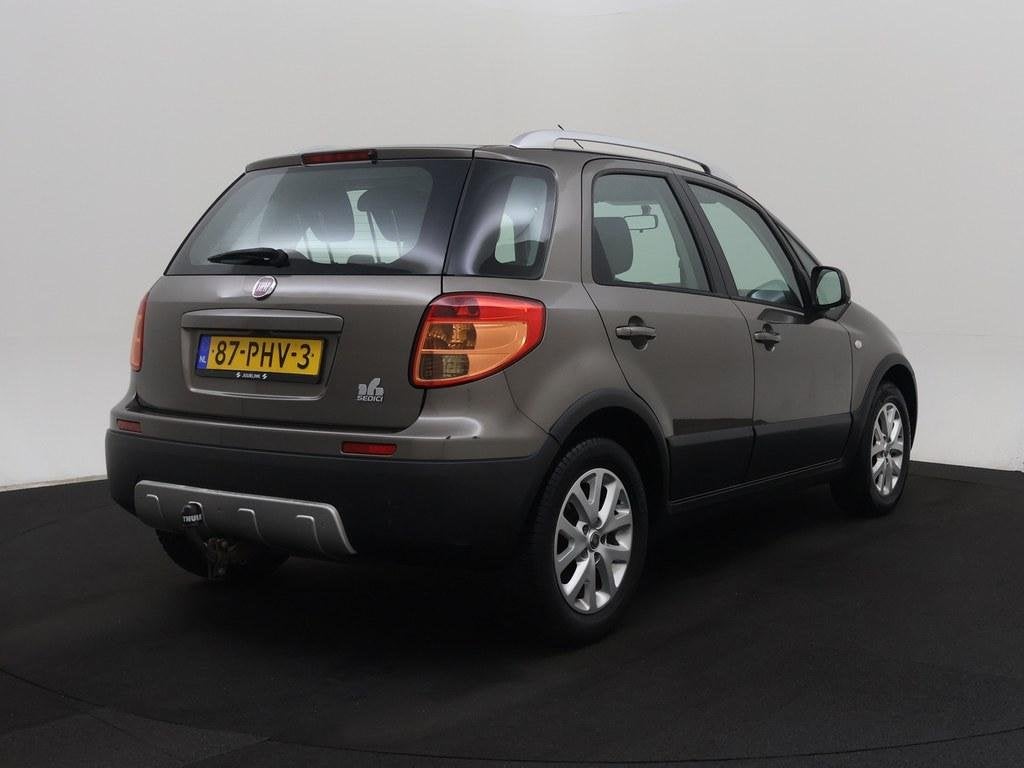 Fiat Sedici 1.6-16V Emotion Trekhaak/Ecc/Dakrails, Auto's, Fiat, Voorwielaandrijving, Euro 5, Stof, Gebruikt