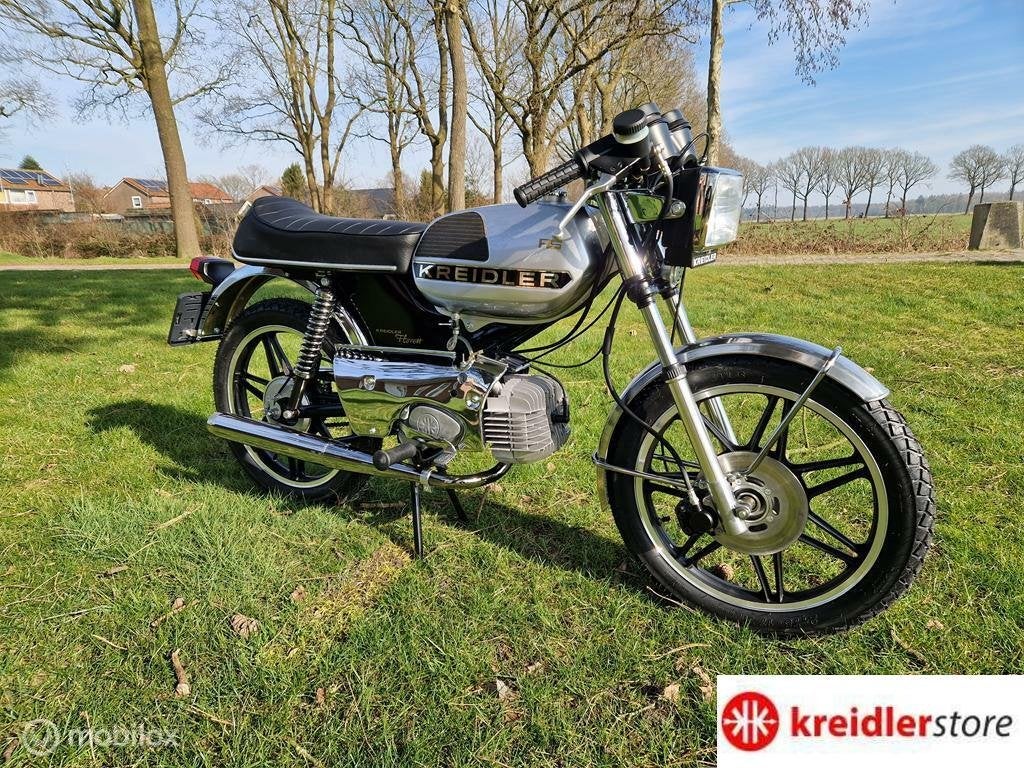 Kreidler RS volledig gerestaureerd met motorkenteken 1976