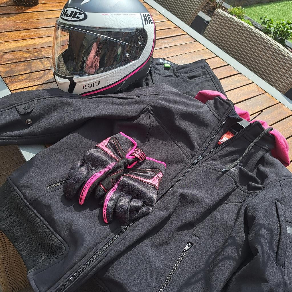 Motorjas/Broek/Helm/Handschoenen, Combipak, Ophalen of Verzenden, IXS, Dames
