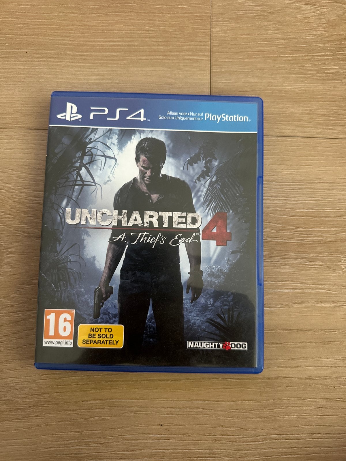 Uncharted 4: A Thief's End PS4 - Avontuurlijke Actiegame, Online, 1 speler, Zo goed als nieuw, Vanaf 16 jaar