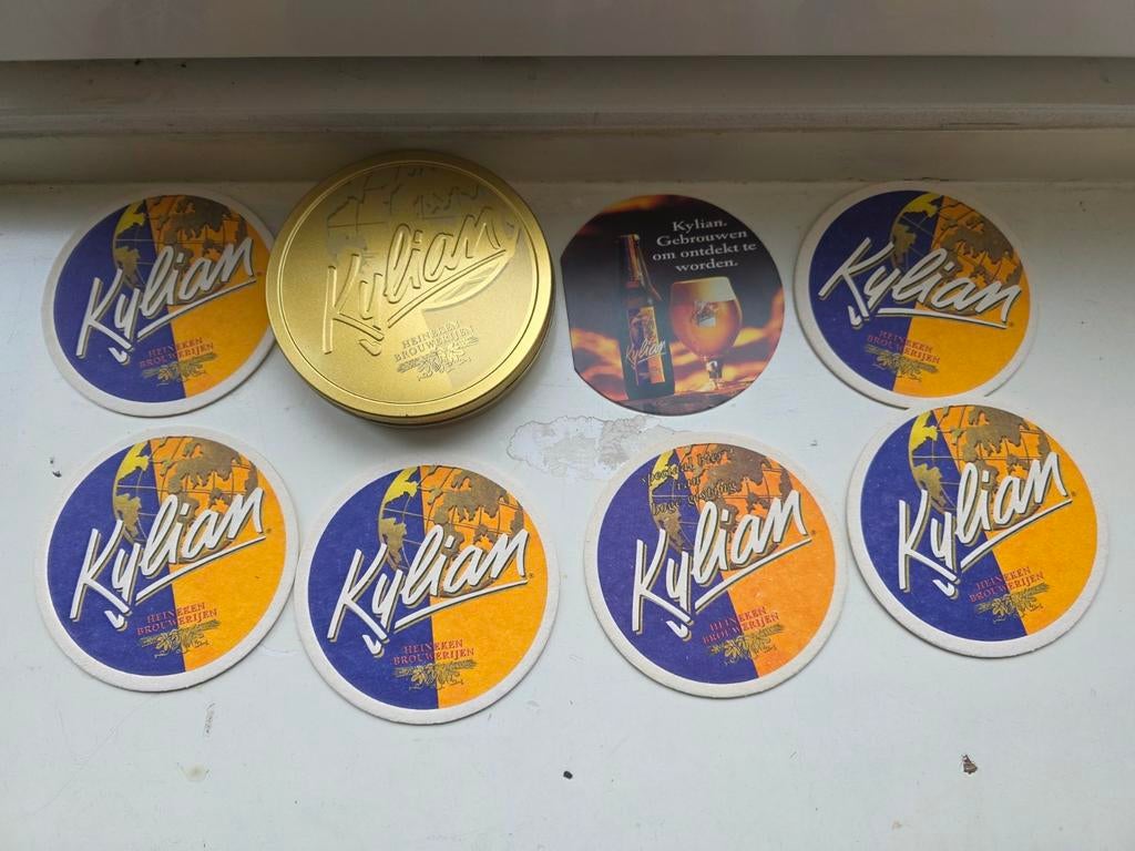 Setje Heineken Kylian bierviltjes, Ophalen of Verzenden, Viltje(s), Heineken