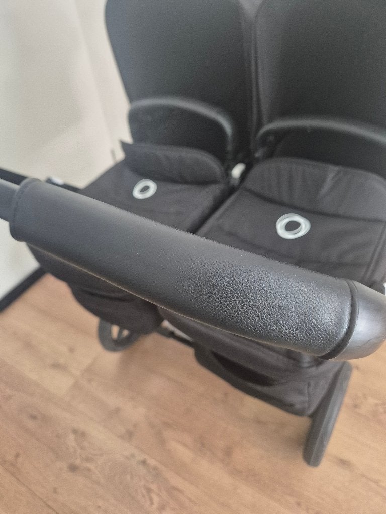 Bugaboo donkey twin kinderwagen, Ophalen, Bugaboo, Verstelbare duwstang, Zo goed als nieuw