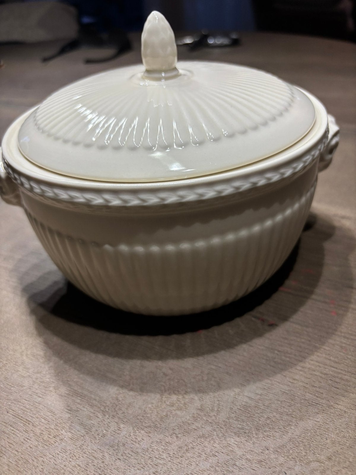Wedgwood Edme Cookware schaal met deksel, gaaf, Ophalen of Verzenden, Overige stijlen, Aardewerk, Schaal of Schalen
