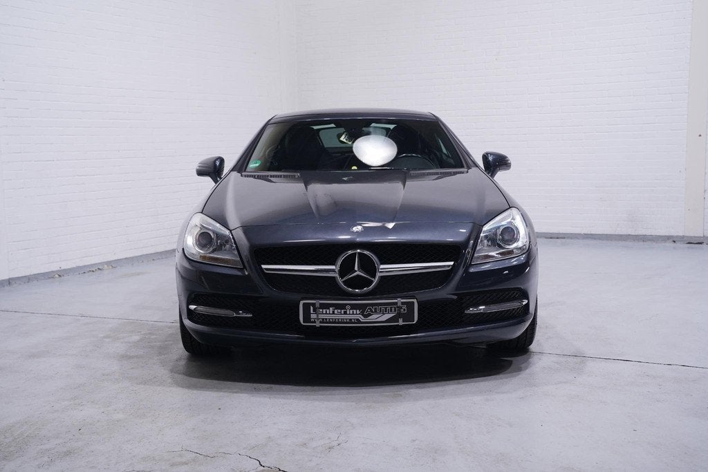 Mercedes-Benz SLK-klasse 200 navigatie lederen-bekleding sto, Auto's, Mercedes-Benz, Euro 5, Gebruikt, Zwart, 4 cilinders