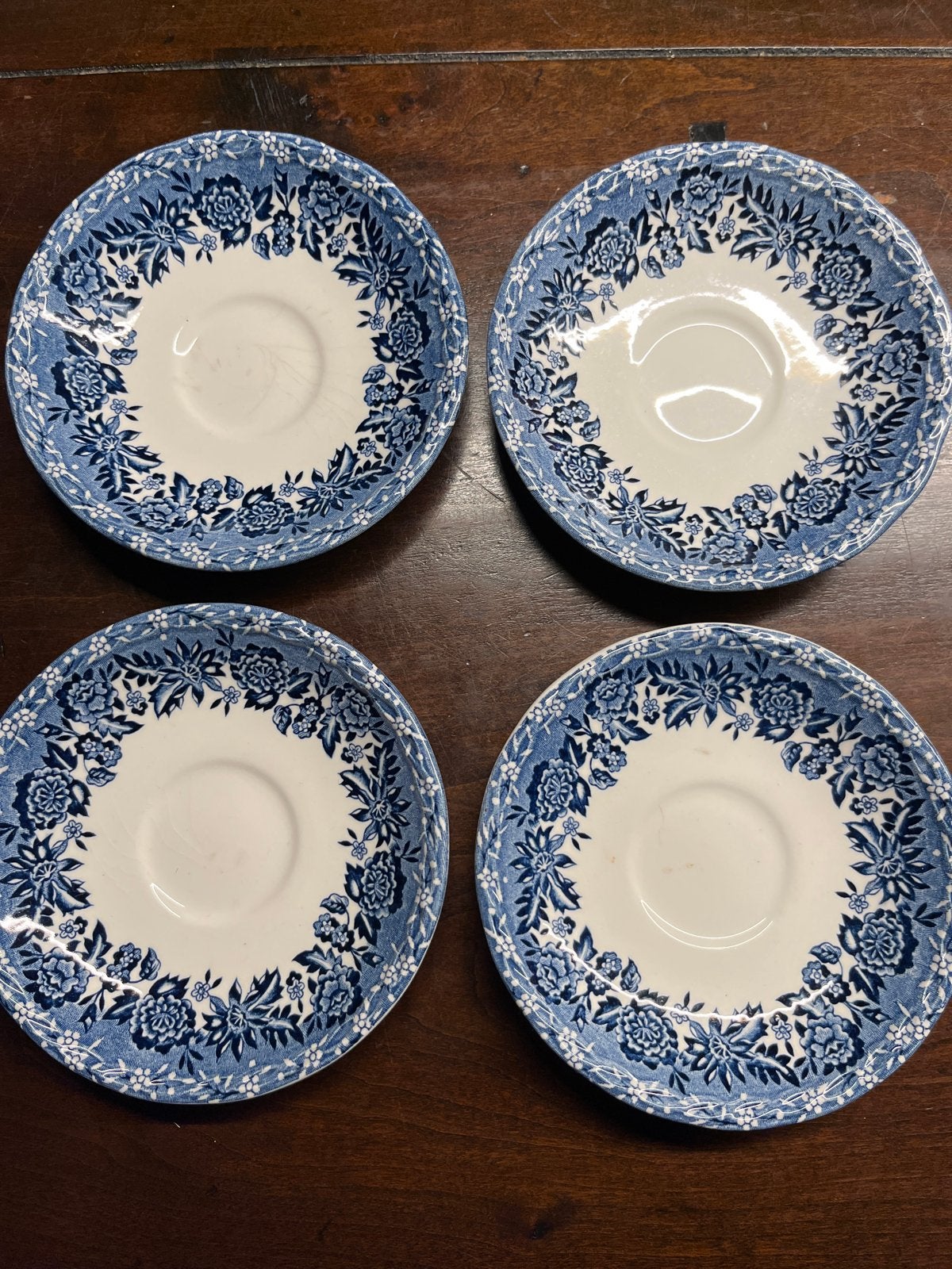4 schoteltjes Engels servies Country Style WH Grindley & Co., Antiek en Kunst, Ophalen of Verzenden