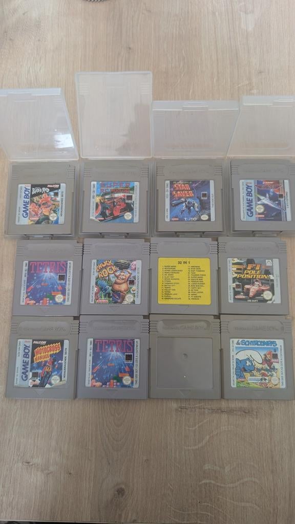 12x Gameboy games te koop., Spelcomputers en Games, Games | Nintendo Game Boy, 1 speler, Ophalen of Verzenden, Zo goed als nieuw