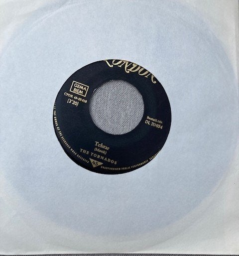 Tornados Telstar / Jungle fever, Gebruikt, 7 inch, Ophalen of Verzenden, Overige typen
