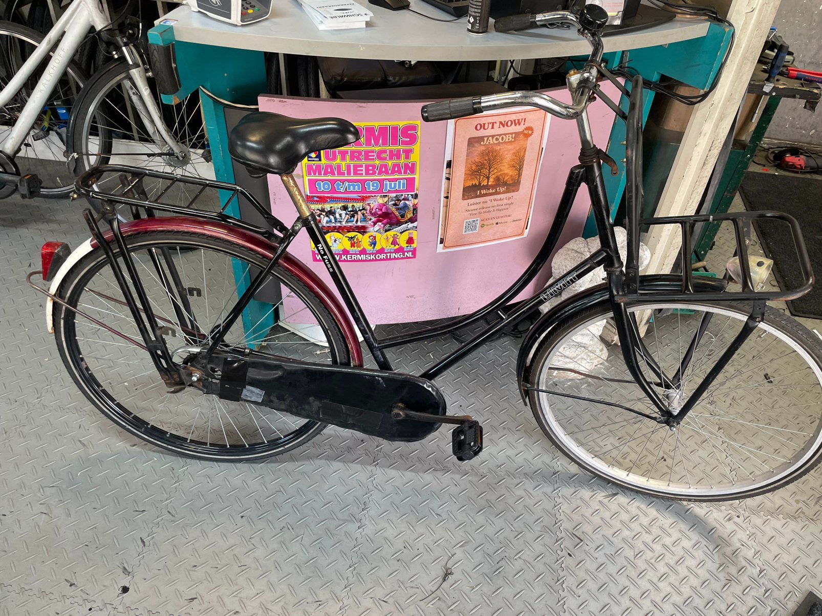 Damesfiets omafiets city Transporter fiets herenfiets, Fietsen en Brommers, 55 tot 59 cm, Ophalen