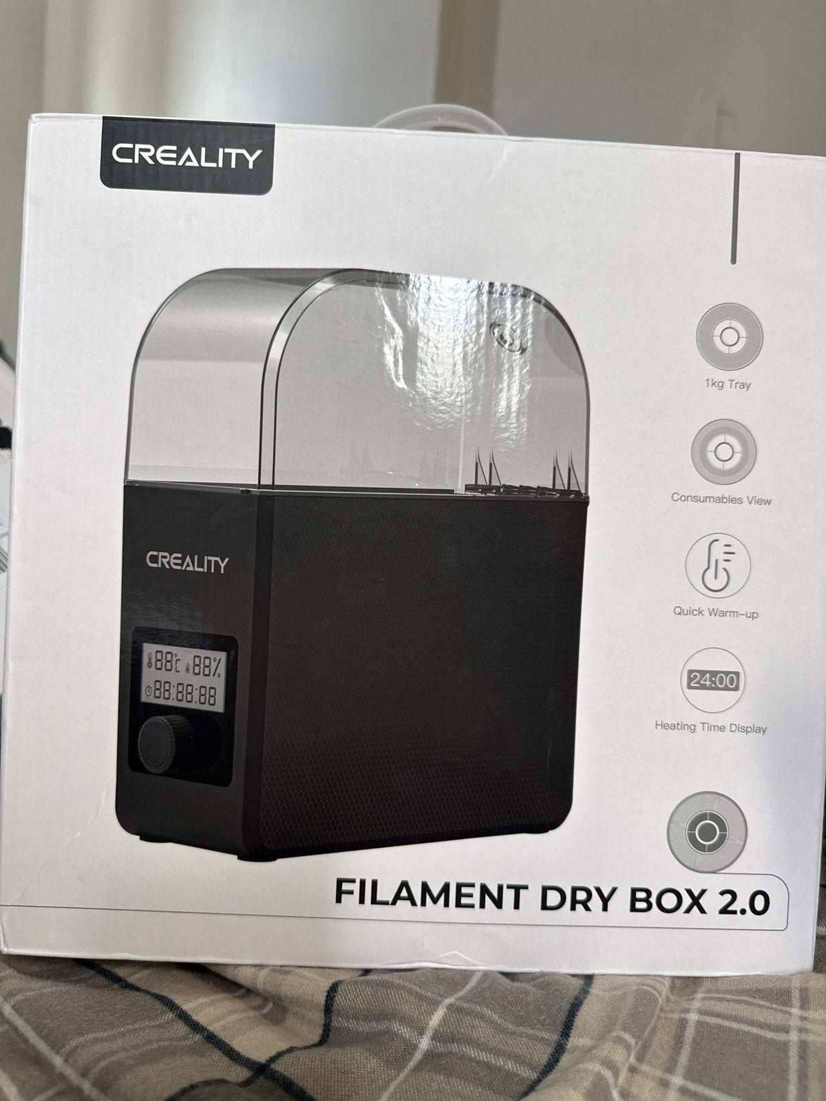 Creality Filament Dry Box 2.0 - Filament Droogbox, Ophalen of Verzenden, Nieuw