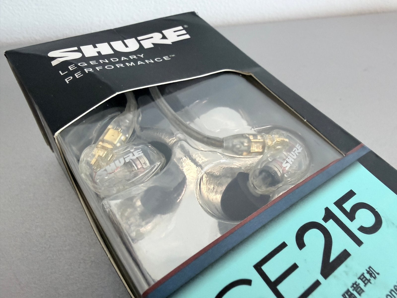 Shure SE215 In-ear Hoofdtelefoon - Transparant, Audio, Tv en Foto, Koptelefoons, In-ear, Shure, Nieuw, Ophalen of Verzenden