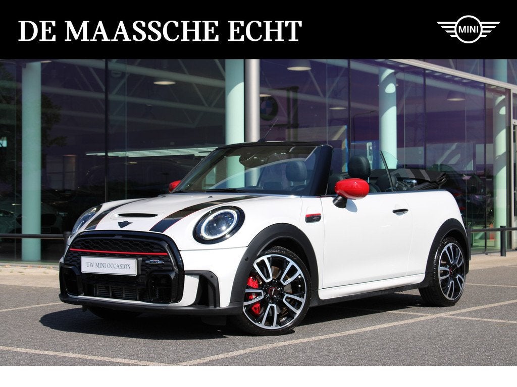 MINI Cabrio John Cooper Works Automaat / Sportstoelen / Comf, Auto's, Mini, 1998 cc, 232 pk, Gebruikt, 4 stoelen