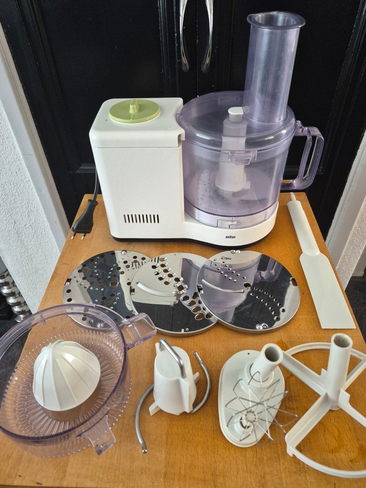 BrAun keukenmachine, compleet, Ophalen, Gebruikt, Wit
