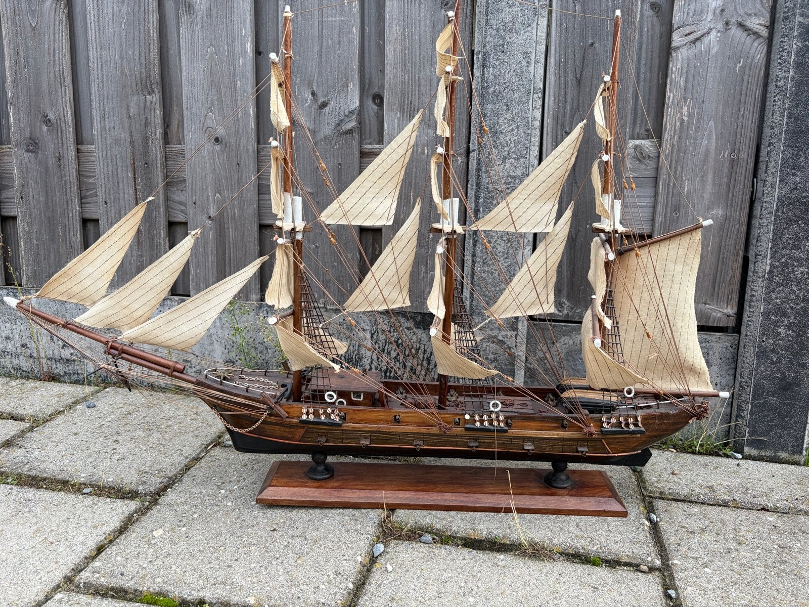 Gedetailleerd Model Zeilschip - Handgemaakt, Ophalen of Verzenden, Gebruikt, Groter dan 1:32, Overige merken