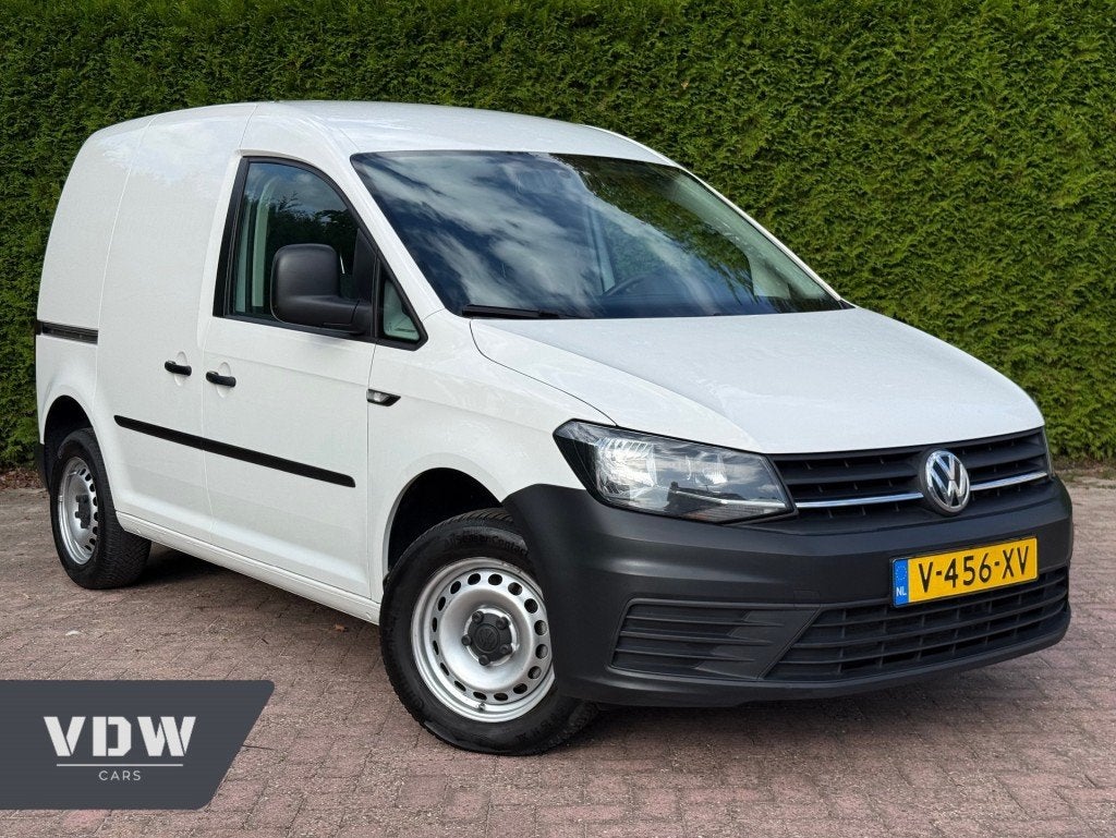 Volkswagen CADDY 2.0 TDI L1H1 Airco / Cruise / Apple CarPlay, 21 km/l, Volkswagen, Wit, Verwarmde buitenspiegels