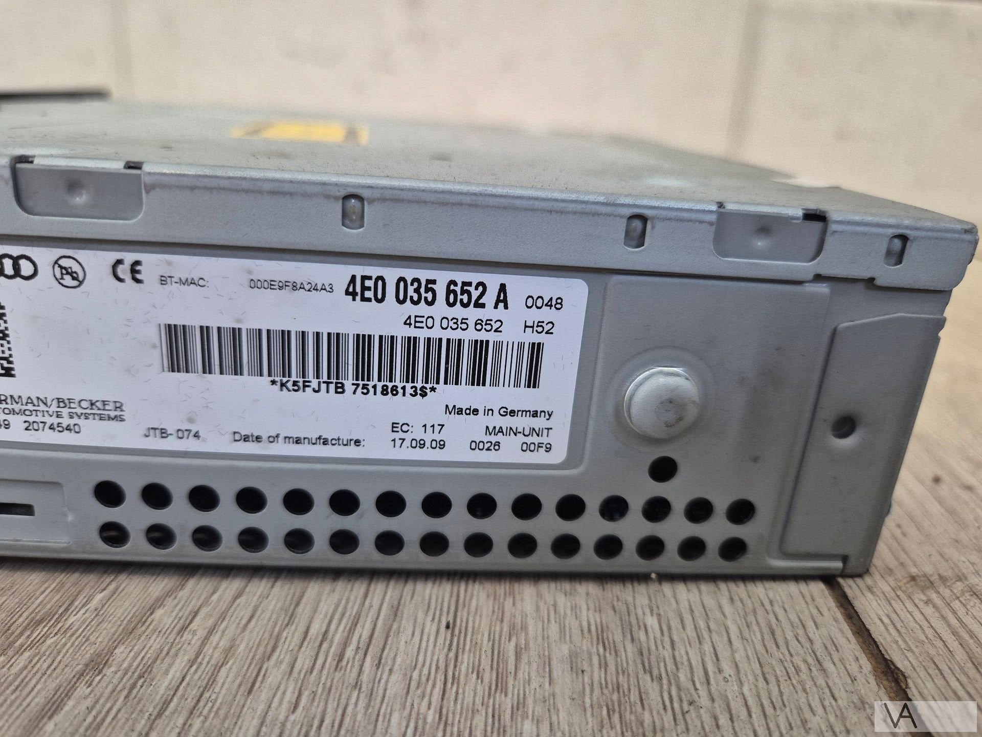 Navigatie module MMI van Audi A6 4f / A8 4e 4e0035652a €200, Gebruikt, -, -, -