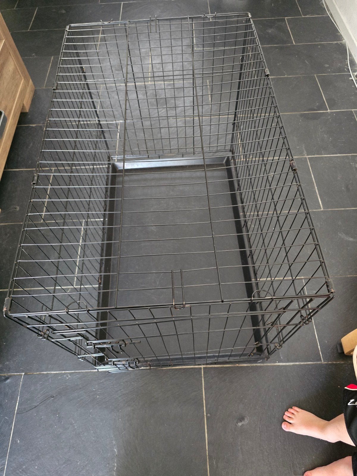 Draadbench hond 1 deur, Dieren en Toebehoren, Ophalen, 75 tot 110 cm, Minder dan 65 cm