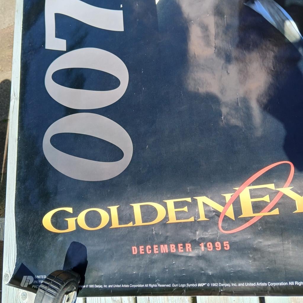 James Bond 007 GoldenEye Filmposter - December 1995, Rechthoekig Staand, Nieuw, Ophalen of Verzenden, A1 t/m A3