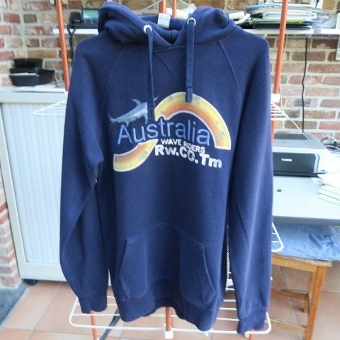Sweater met kap blauw River Woods mt 40-42, Kleding | Dames, Truien en Vesten, Blauw, River Woods, Maat 42/44 (L), Nieuw