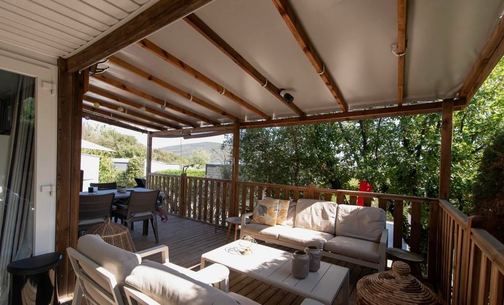 Luxe chalet met 2 slaapkamers en airco aan de Côte d'Azur, 5 personen, 2 slaapkamers, In bergen of heuvels, Provence en Côte d'Azur