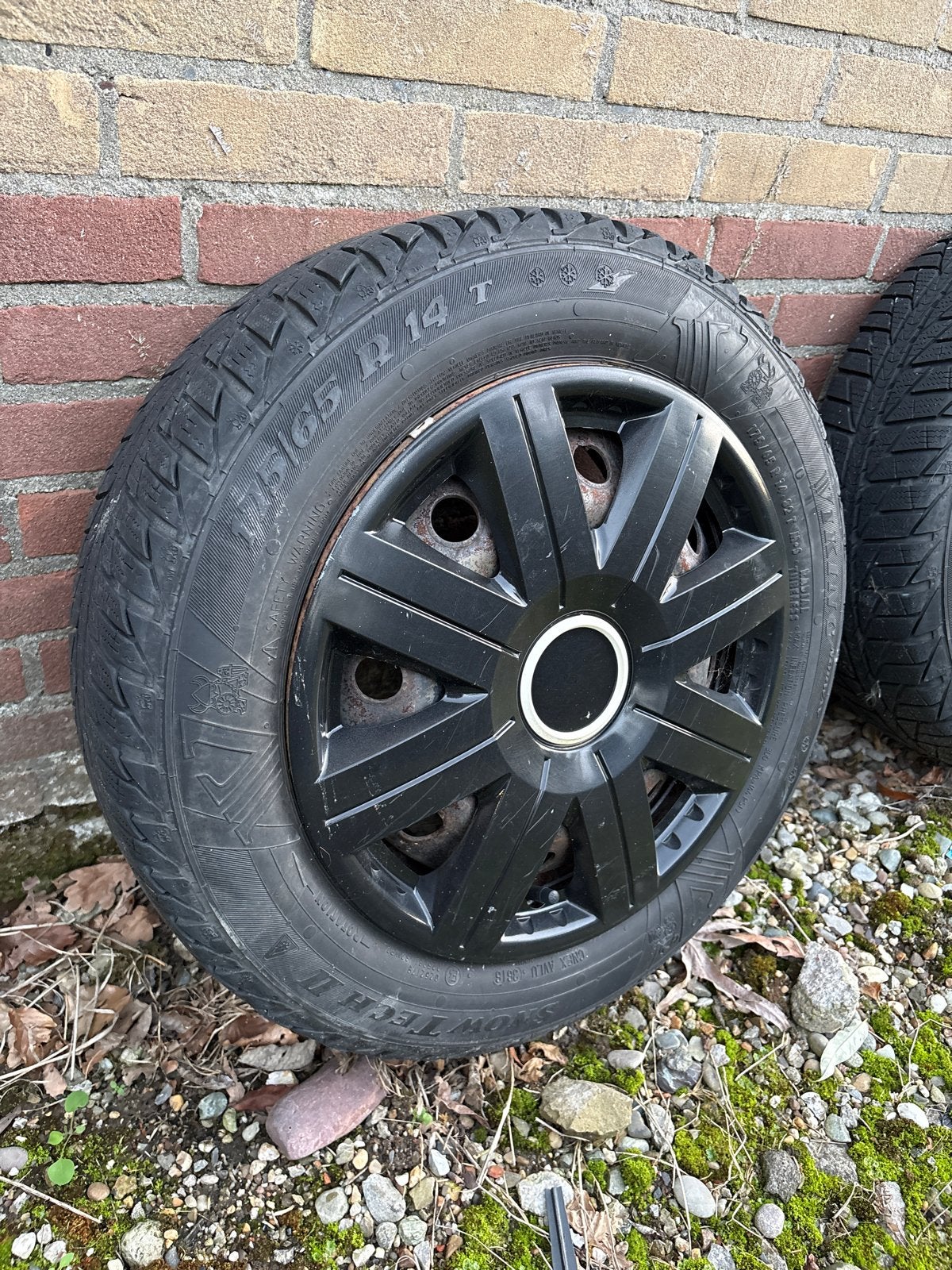 Winterbanden 4x98 175/65 R14 Fiat Panda, Auto-onderdelen, Ophalen, 14 inch, Gebruikt, 175 mm