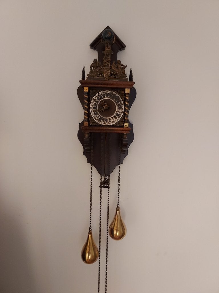 Zaanse wand klok, Ophalen of Verzenden
