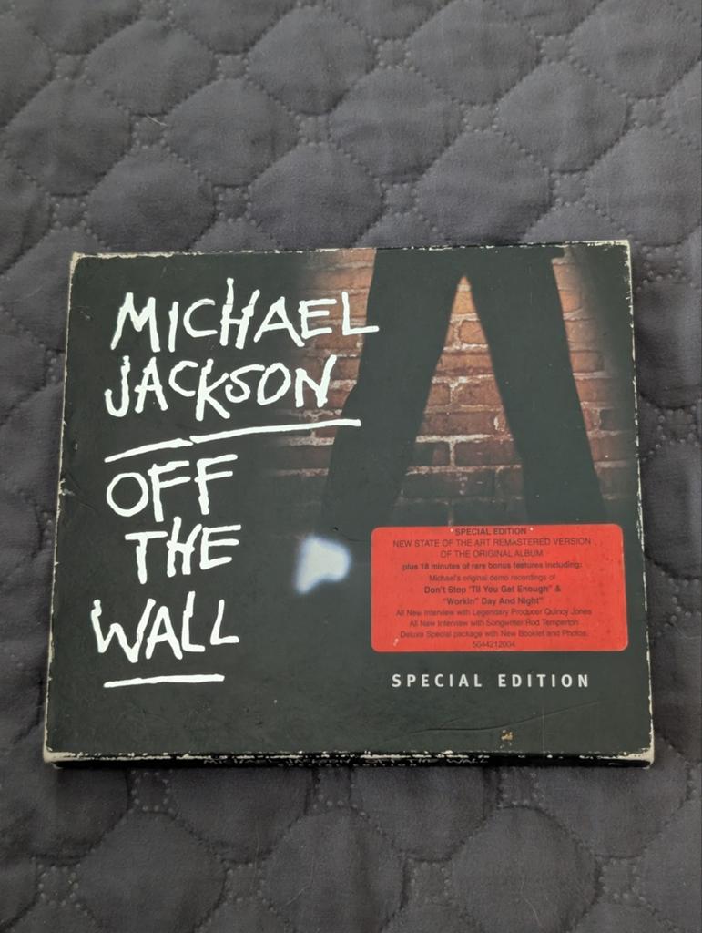 Michael Jackson - Off The Wall Special Edition CD, Cd's en Dvd's, Ophalen of Verzenden, 2000 - 2009, Gebruikt