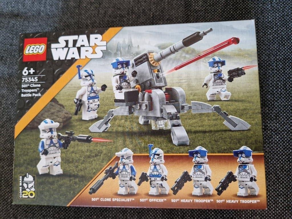 Lego 75345: 501st Clone Troopers Battle Pack, Compleet, Star Wars, Lego, Nieuw