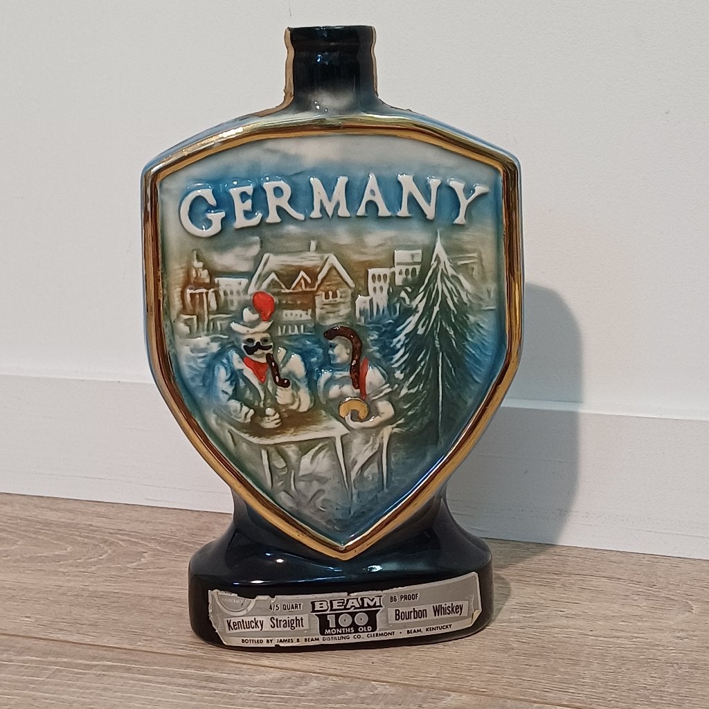 Jim Beam  Whiskey Karaf Germany 1970, Ophalen of Verzenden, Gebruikt, Overige typen
