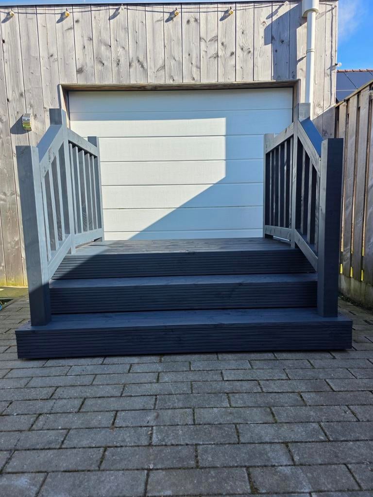 Chalet opstap, Tinyhouse, Recreatiewoning, Trap, Ophalen of Verzenden, Hout