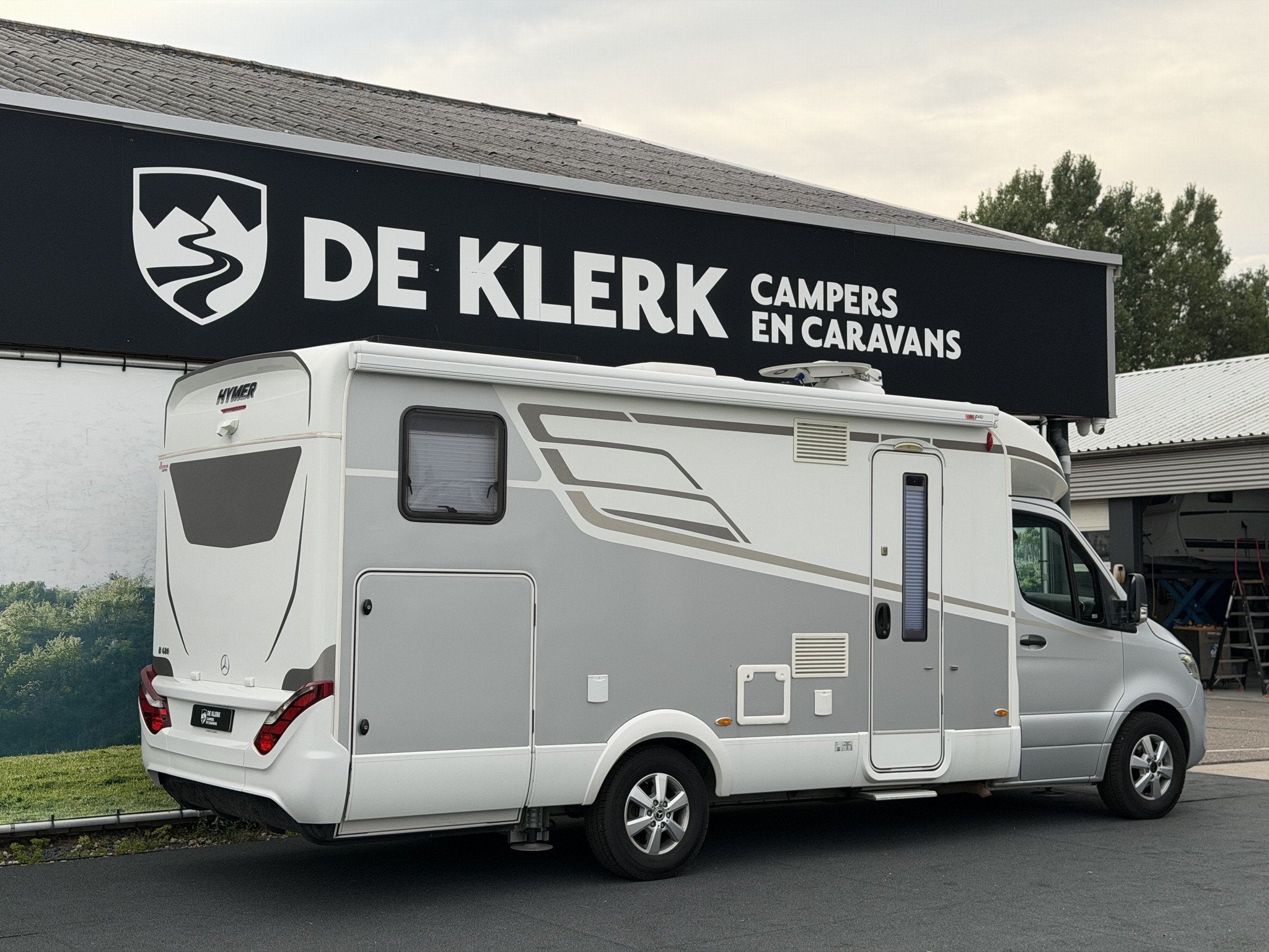 Hymer BMC-T 680 (bj 2019), Automaat, Ringverwarming, Overige brandstoffen, Info@deklerkcaravans.nl