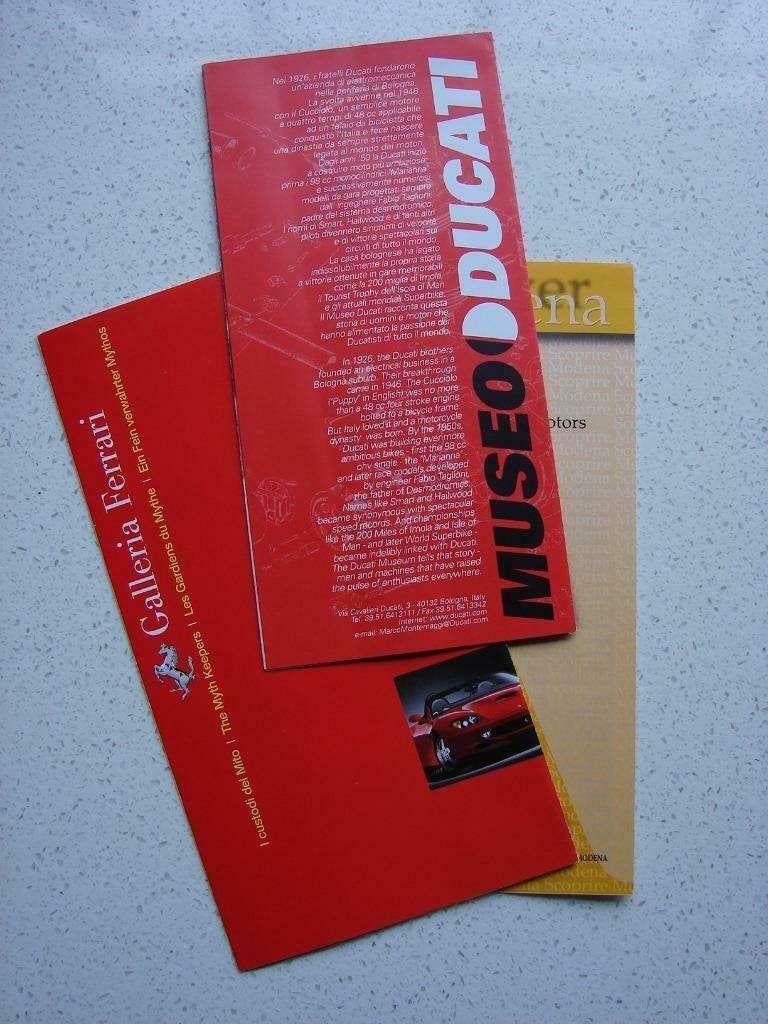 Ferrari Ducati Modena flyers, Boeken, Ophalen of Verzenden, Zo goed als nieuw, Ferrari