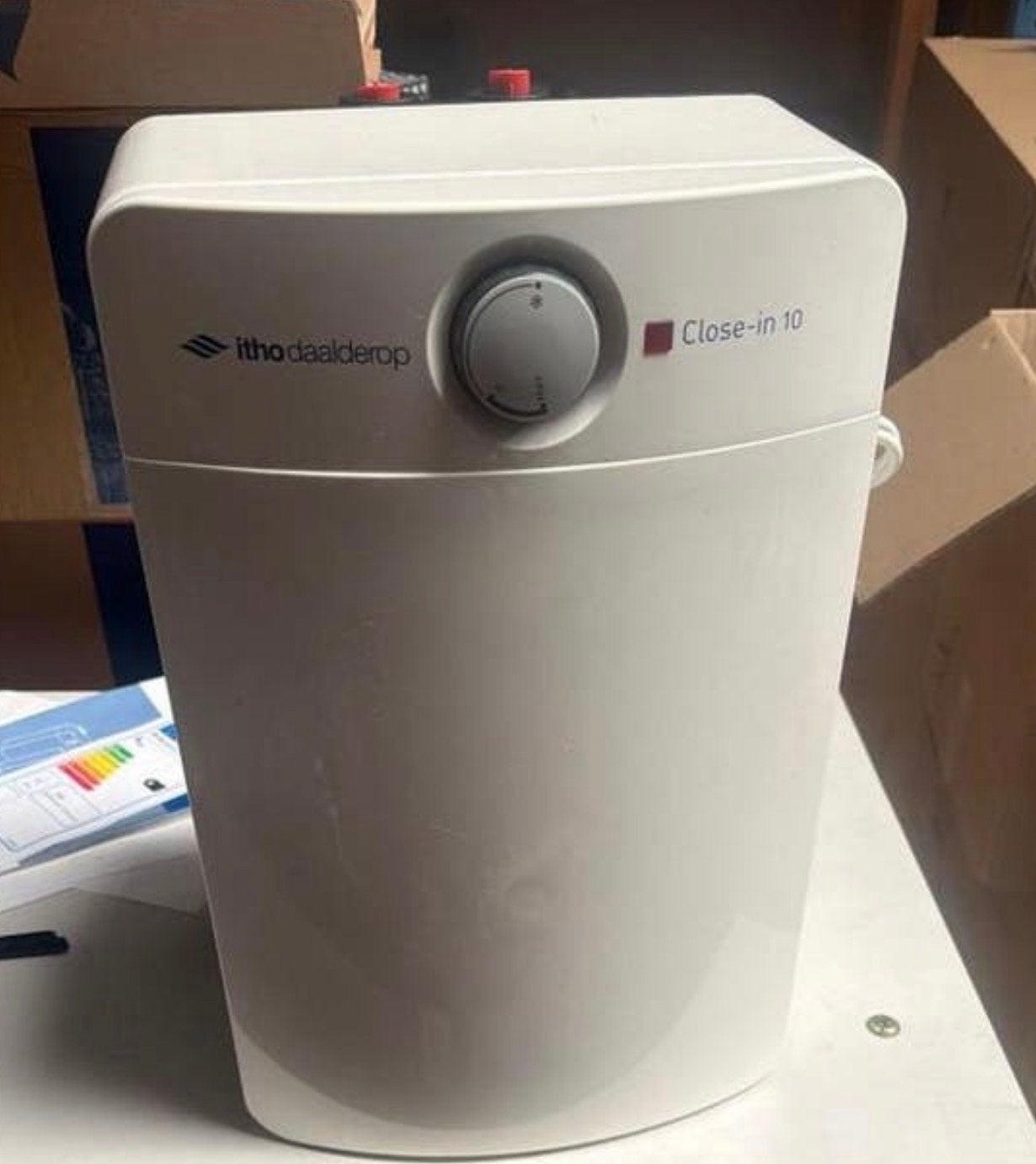 Itho Daalderop Close-in 10 liter keukenboiler, Ophalen of Verzenden, Gebruikt