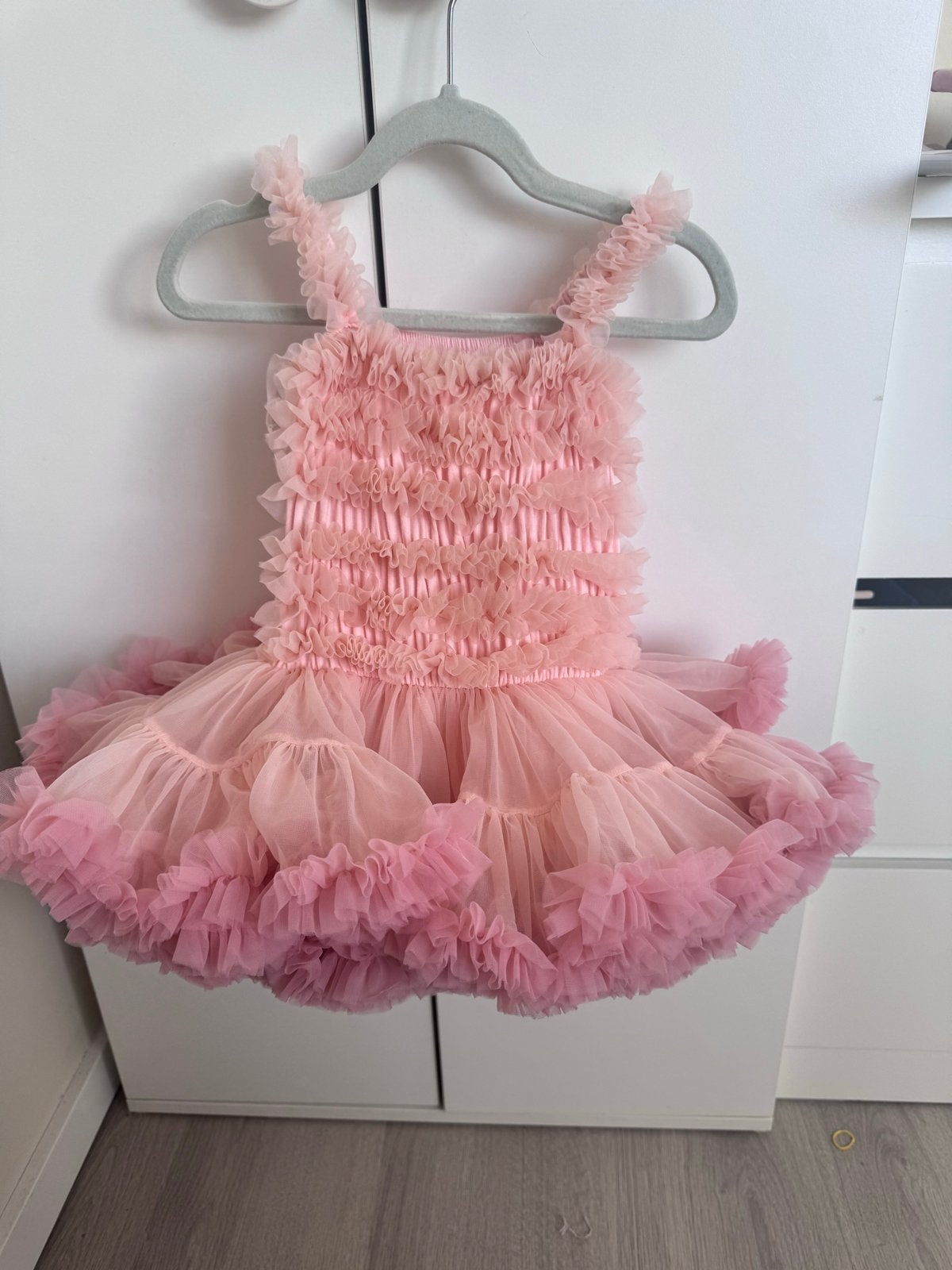Prachtige roze tutu jurk voor meisjes, Kinderen en Baby's, Ophalen of Verzenden, Zo goed als nieuw, Meisje