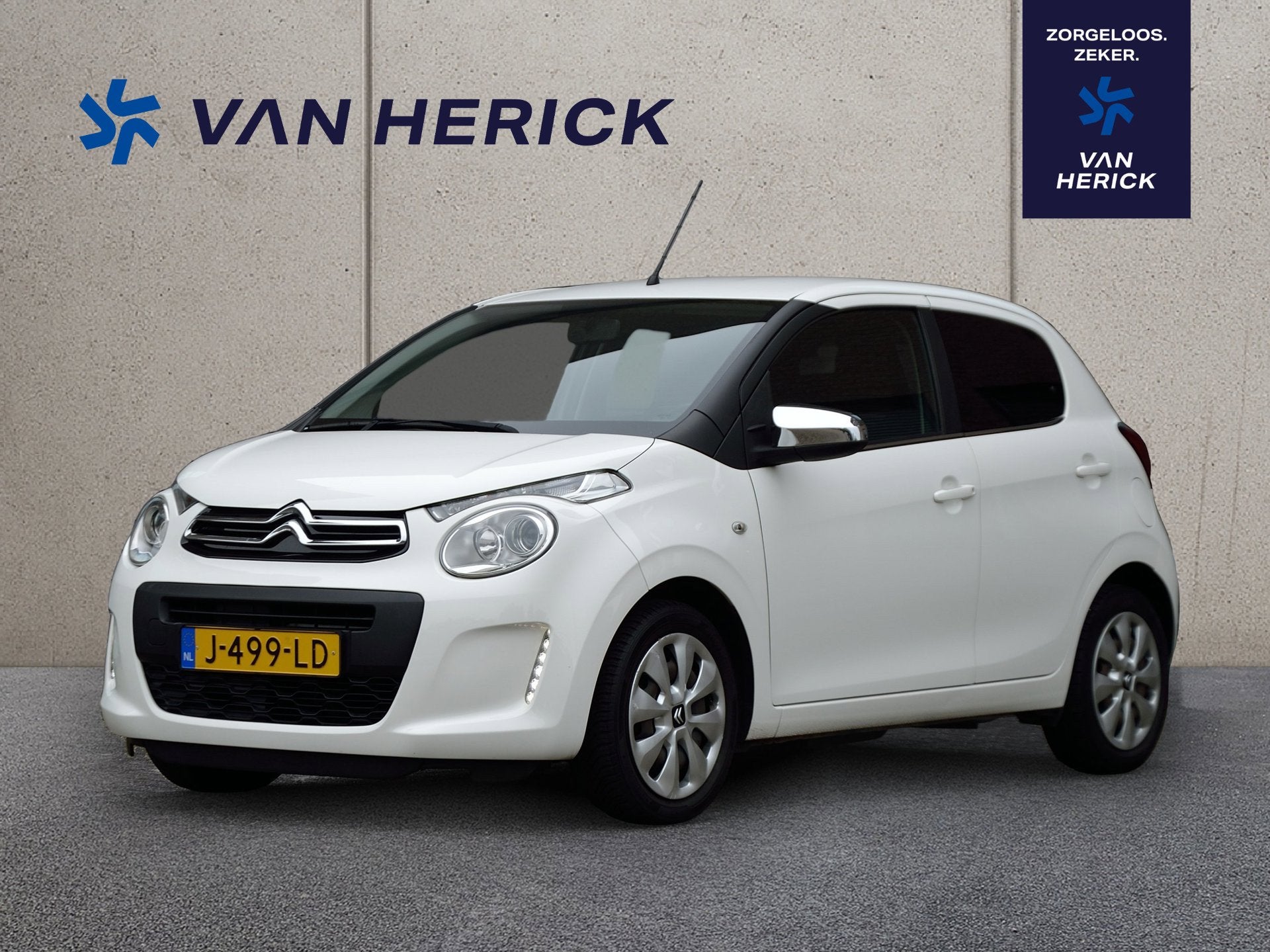 Citroen C1 1.0 VTi Feel | 5DRS | Airco | DAB | El. Ramen, Voorwielaandrijving, Gebruikt, 4 stoelen, C1