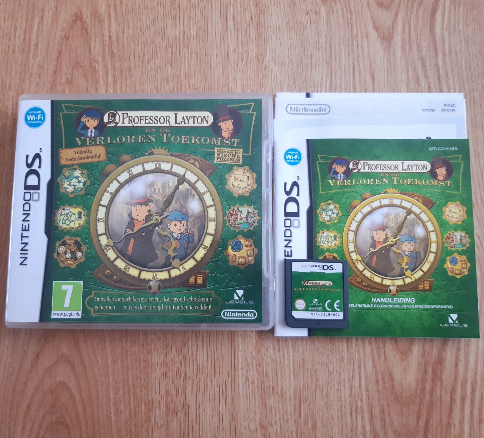 Professor Layton en de Verloren Toekomst - DS, Spelcomputers en Games, Puzzel en Educatief, 1 speler, Ophalen of Verzenden, Zo goed als nieuw