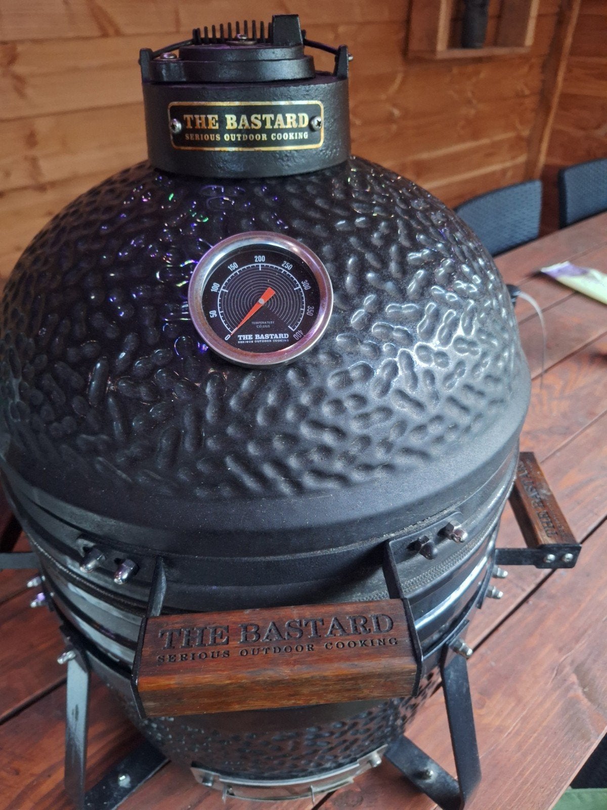 The Bastard Compact 33cm Kamado BBQ -, Ophalen, Zo goed als nieuw, The Bastard