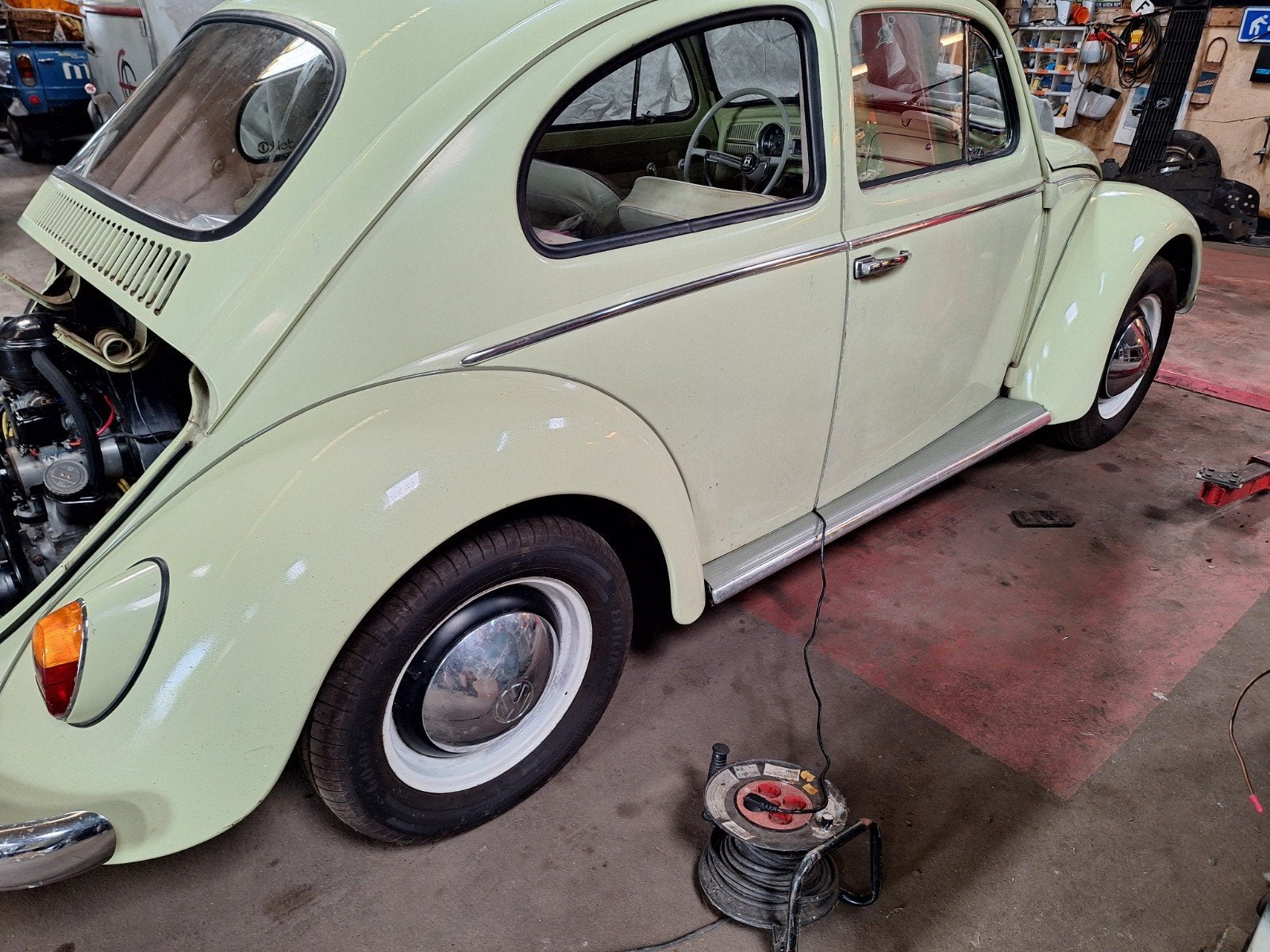 Lange achterklep vw kever vanaf 8-63  beryl grun ( t1 t2 t3, Ophalen