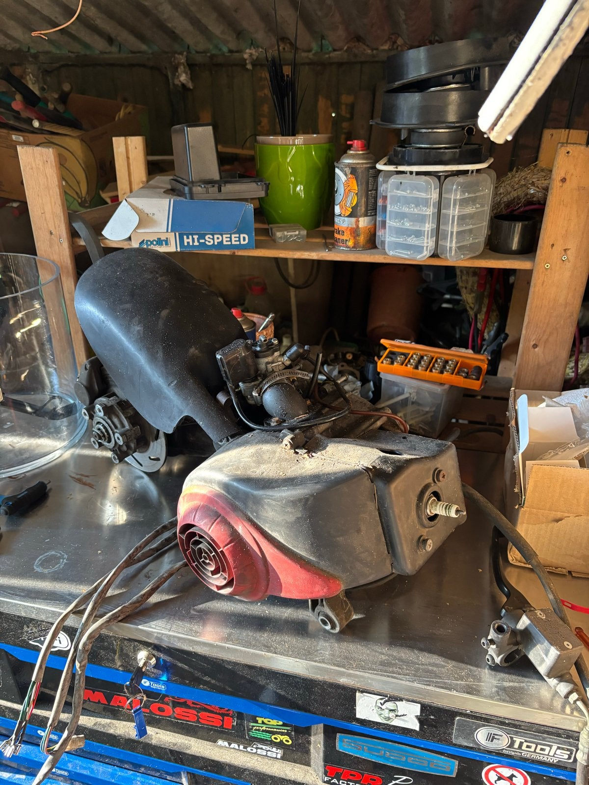 Gilera Stalker Blok met Dubbel disk, Ophalen of Verzenden, Gebruikt, 50 cc, Overige modellen