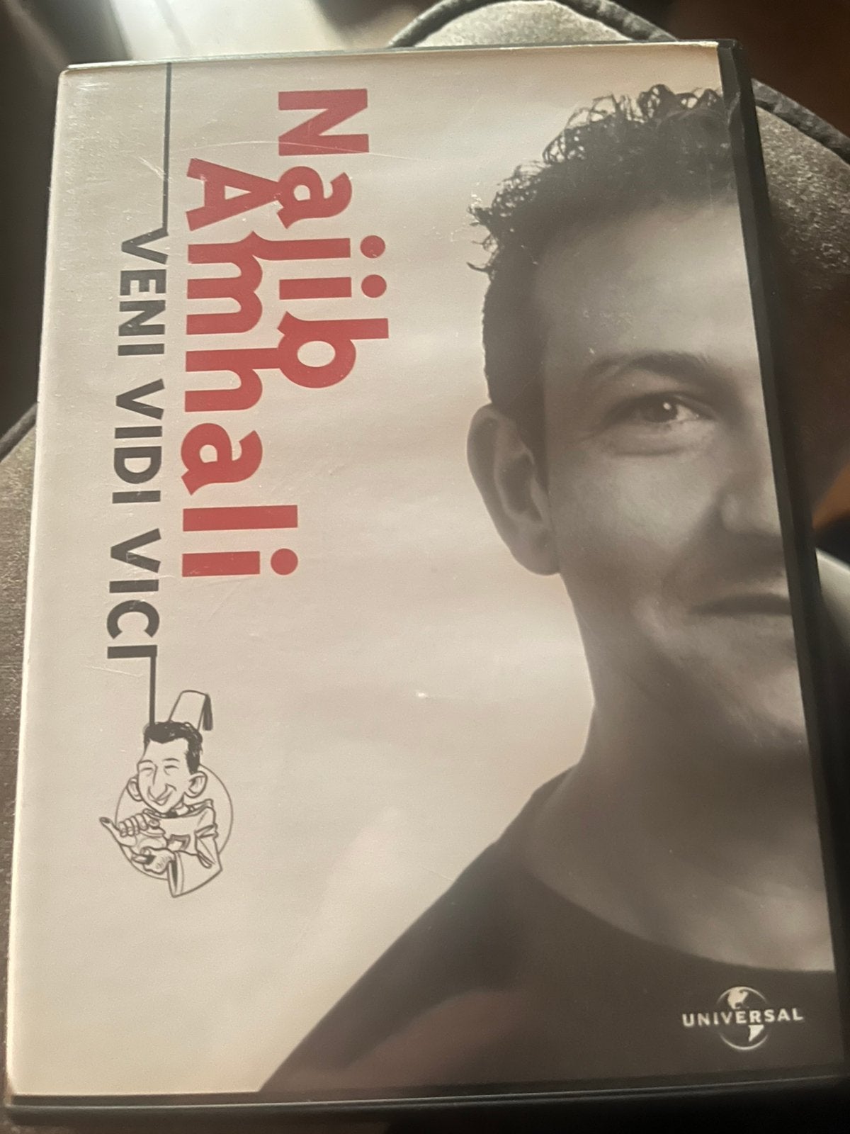 Najib Amhali - Veni Vidi Vici DVD, Ophalen of Verzenden, Gebruikt