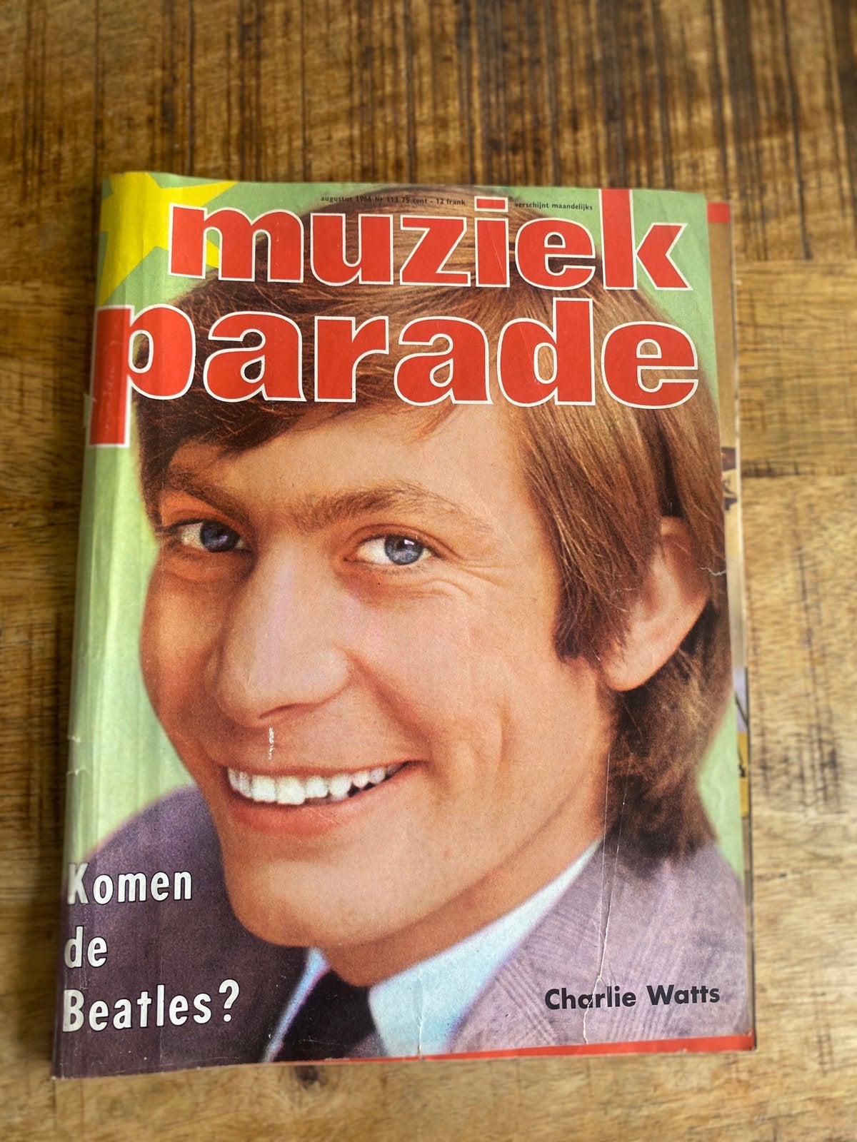 Muziek parade augustus 1966, Verzamelen, Ophalen of Verzenden, Gebruikt, Boek, Tijdschrift of Artikel