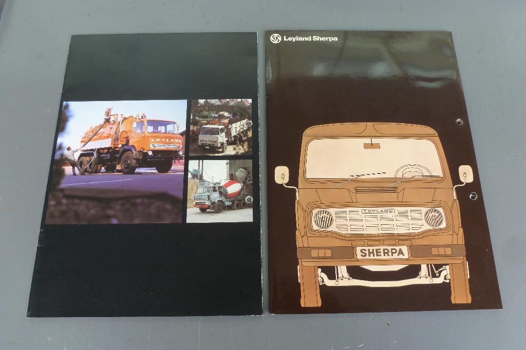 Leyland folder set van 2 voor 3,00, Ophalen of Verzenden, Gelezen, Overige merken