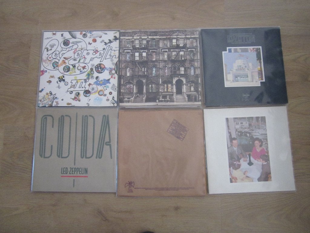 Led Zeppelin 6 LP's in een uitstekende staat!, LP, Ophalen of Verzenden, Zo goed als nieuw, Originele persing