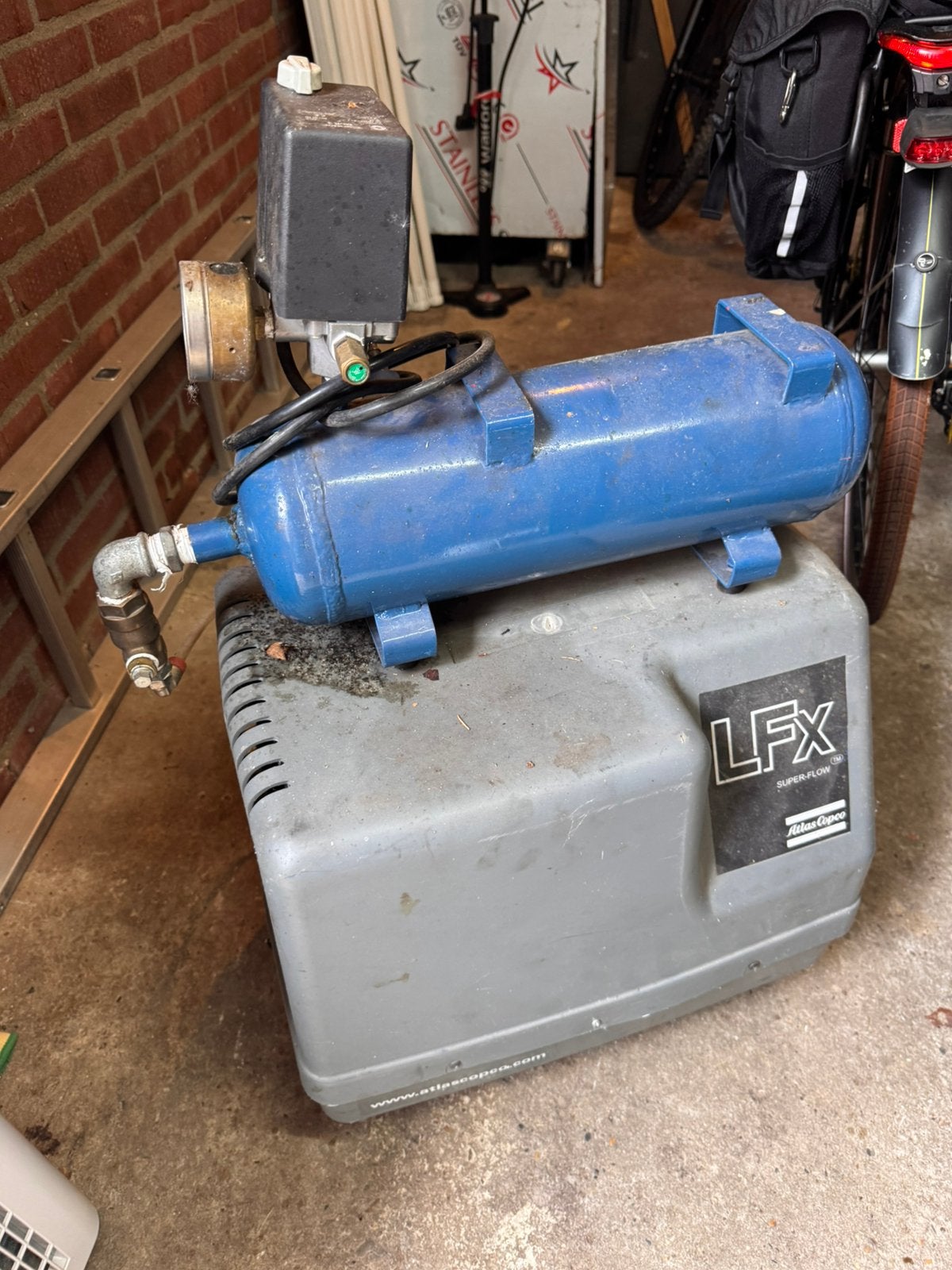 compressor LFX super flow, Ophalen of Verzenden, Gebruikt