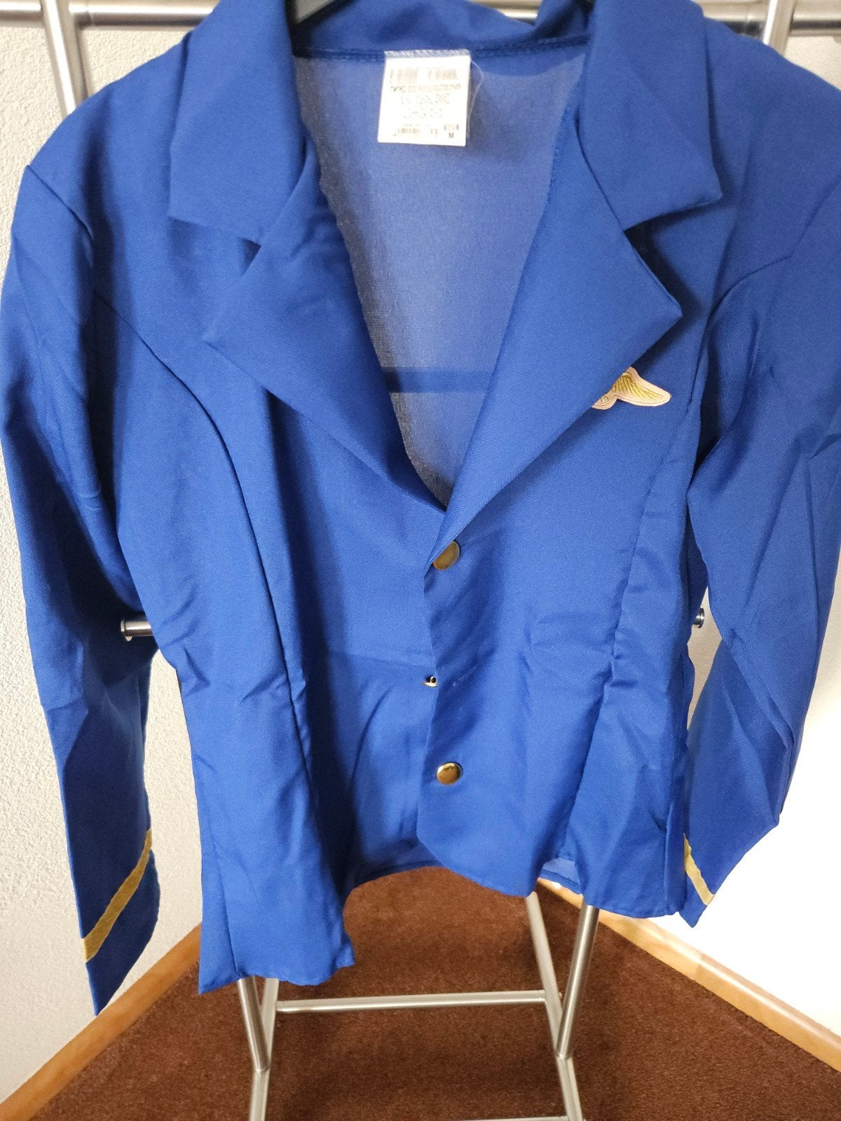 Stewardess Kostuum Maat M - Perfect voor Carnaval/Themafeest, Maat 38/40 (M), Carnaval, Widmann, Ophalen of Verzenden