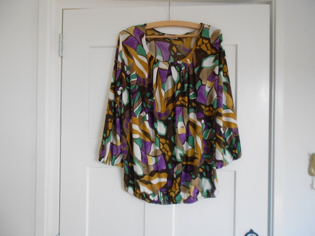 Magna shirt/top in mooie kleuren, maat 46, Maat 46/48 (XL) of groter, Lange mouw, Meerkleurig, Verzenden