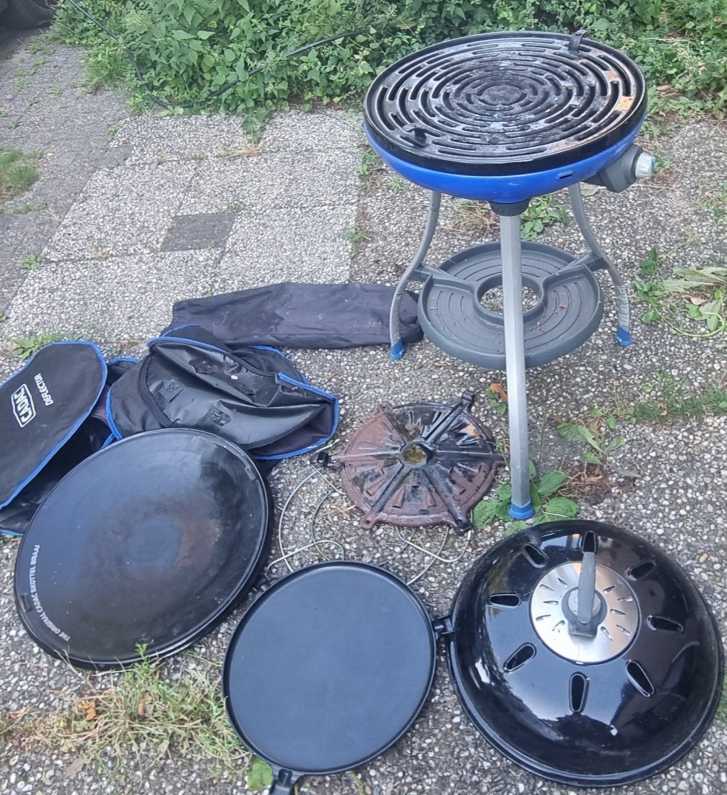 Cadac Carri Chef BBQ met diverse accessoires, Tuin en Terras, Ophalen, Gebruikt, Cadac