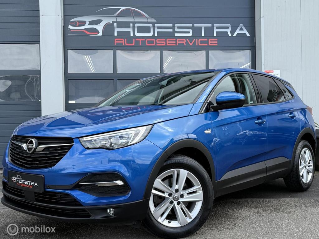 Opel Grandland X 1.2 Turbo Innovation CarPlay Stoel/stuurver, Auto's, Opel, Voorwielaandrijving, Gebruikt, Euro 6, 1199 cc